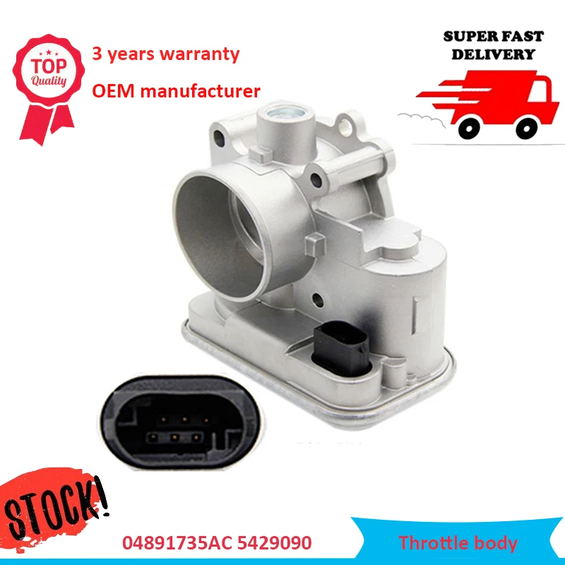 Throttle Body FIT 2007-2012 DODGE CALIBER WITH 1.8L 2.0L 2.4L Engine