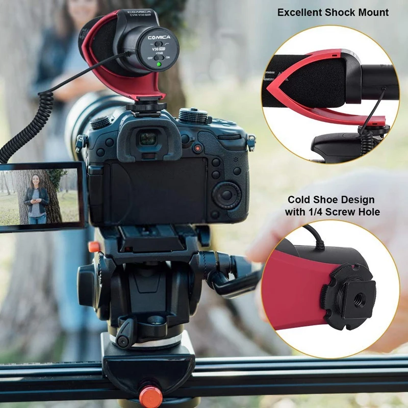 Comica CVM-V30 PRO On-Camera MicrophoneSuper