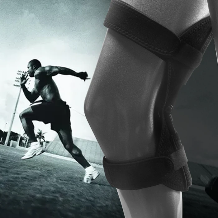 1 пара Лидер продаж Patella Booster Весна колено клещевое соединение поддержка Наколенники для альпинизма приседания Пешие прогулки Спорт Колено Booster TK