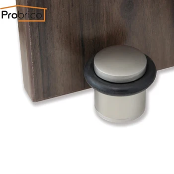 

Probrico Door Stop Catch Rubber Door Stopper Zinc Alloy Powerful Floor-mounted Door Holder Protector 41mm