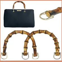 Imitation Bamboo Bag Handle Replacement Diy Handbag Tote O Bags Purse Women Handcrafted Bag Straps Accessories