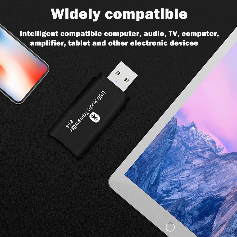 JINSERTA Bluetooth 5,0 приемник 2-в-1 аудио передатчик 3,5 мм Jack AUX музыкальный приемник для ТВ планшетный ПК автомобильный комплект Беспроводной адаптер