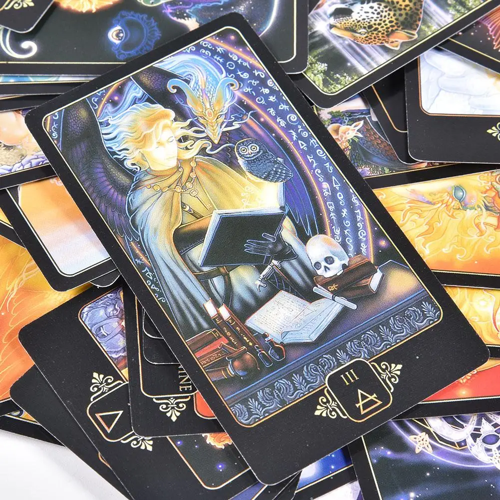 81 шт. Dreams Of Gaia Таро колода карты Таро игра для семьи вечерние игральные карты настольные игры развлечения# N