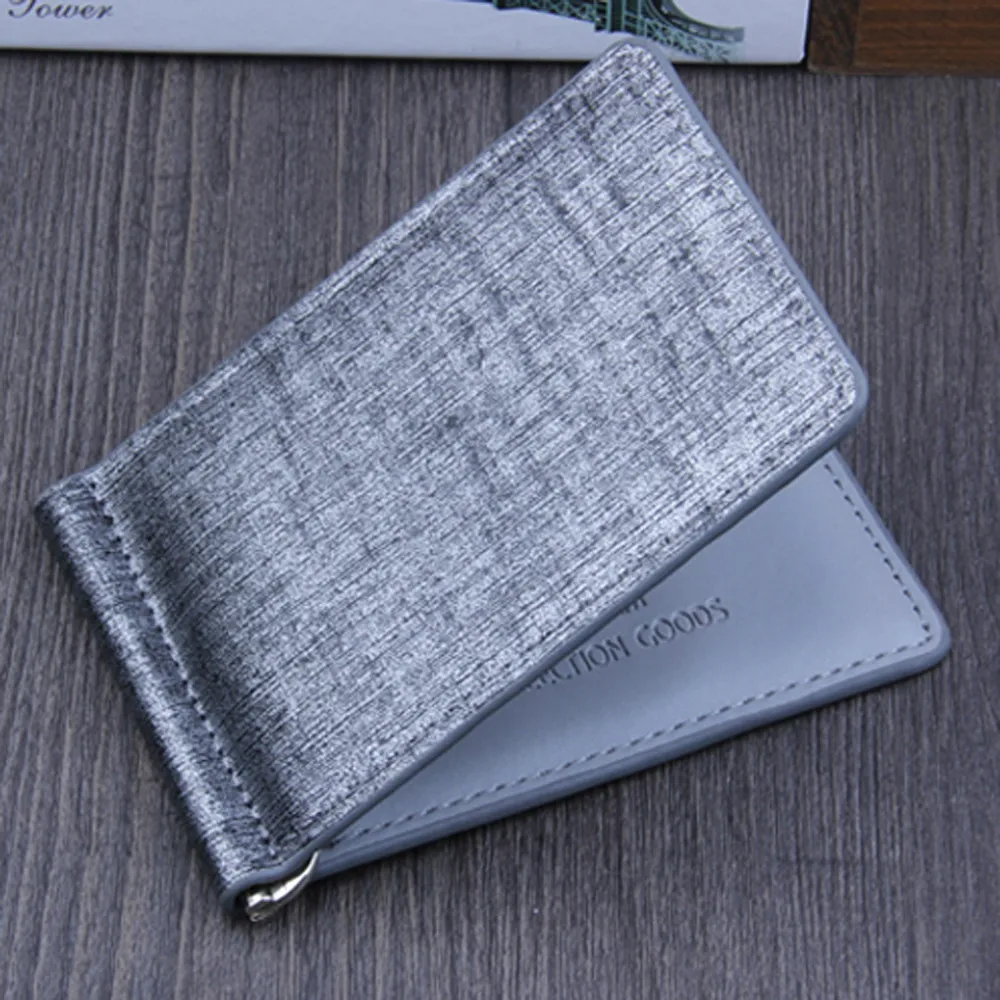Мужской двухслойный бизнес, Длинный кошелек однотонный кожаный бумажник ID кредитница кошелек для карманных денег сумка высокого качества Y20