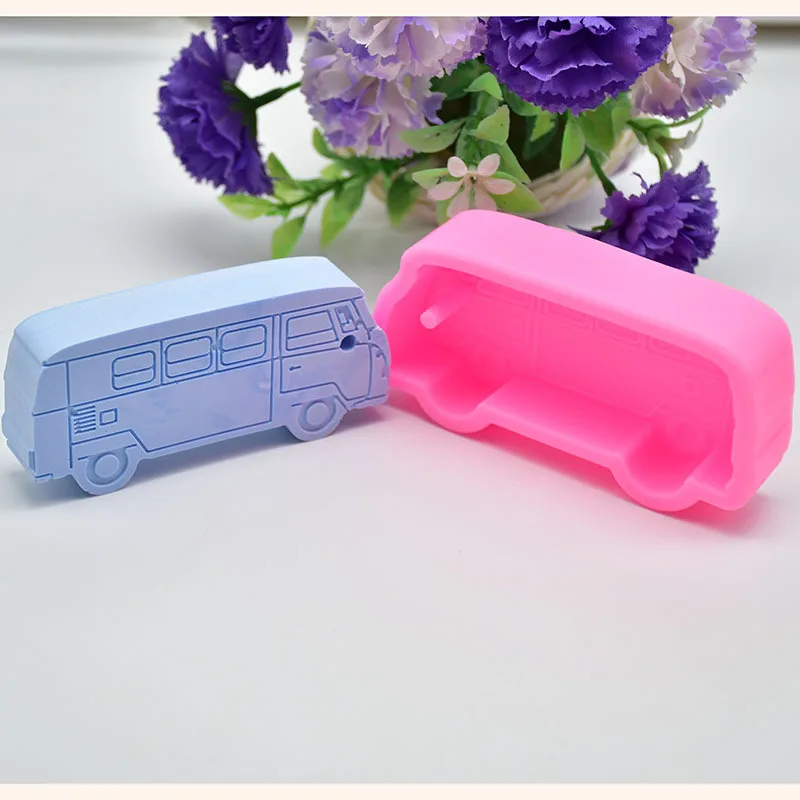 DIY Инструменты для выпечки автомобиля Стайлинг Торт Помадка шоколадная глина ароматерапия силиконовые формы