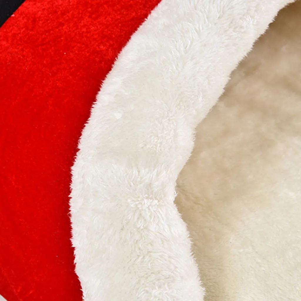 DogMEGA Christmas Warm Soft Dog Bed