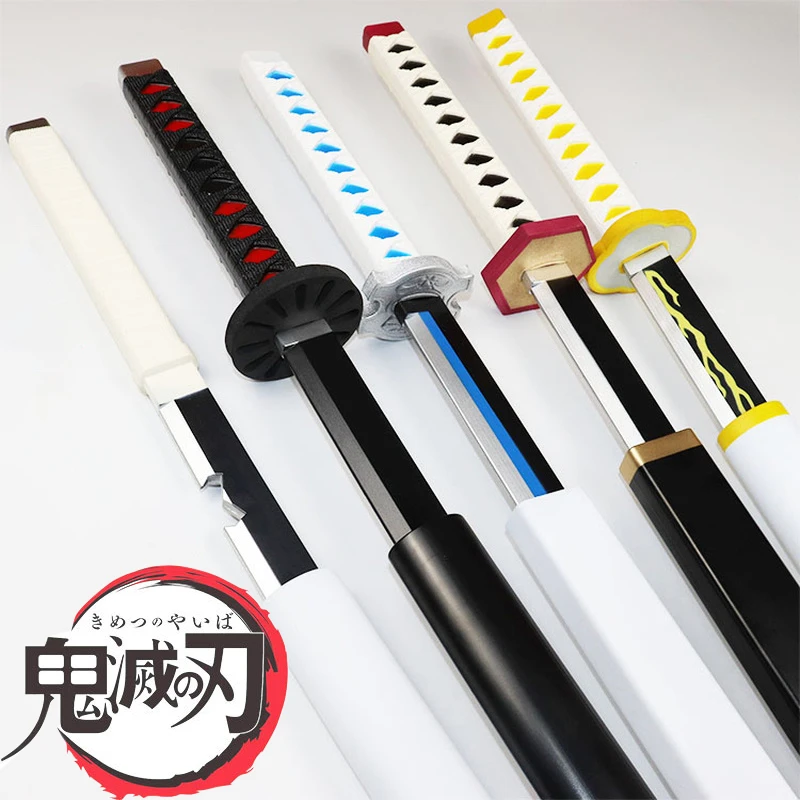 Devil's Blade Pu Sword Weapon Knife Props Demon Slayer Cosplay Tanjirou