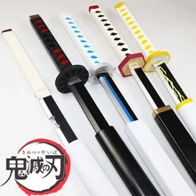

Devil's Blade Pu Sword Weapon Knife Props Demon Slayer Cosplay Tanjirou Samurai Sword Pu Ninja Espada Katana Toys For Teens