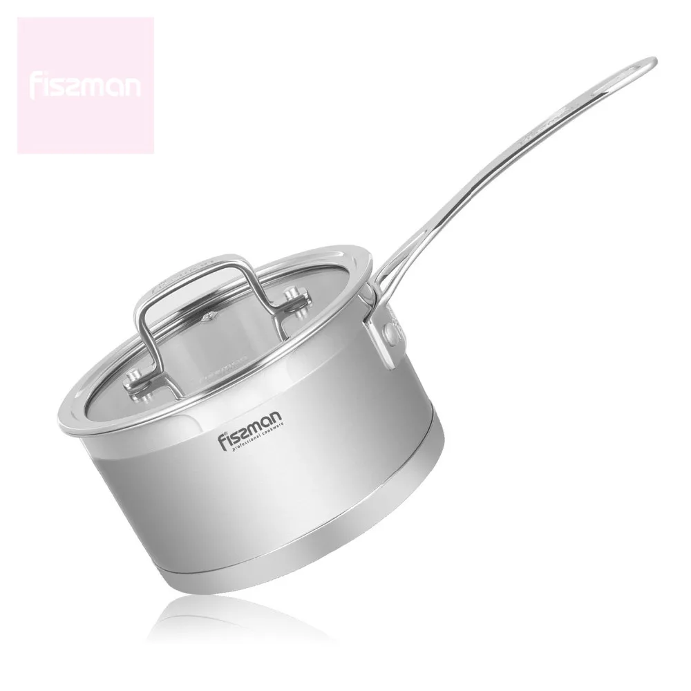 

FOBUS 1.6L series pan with glass lid stainless steel Triple Induction Cooker bottom