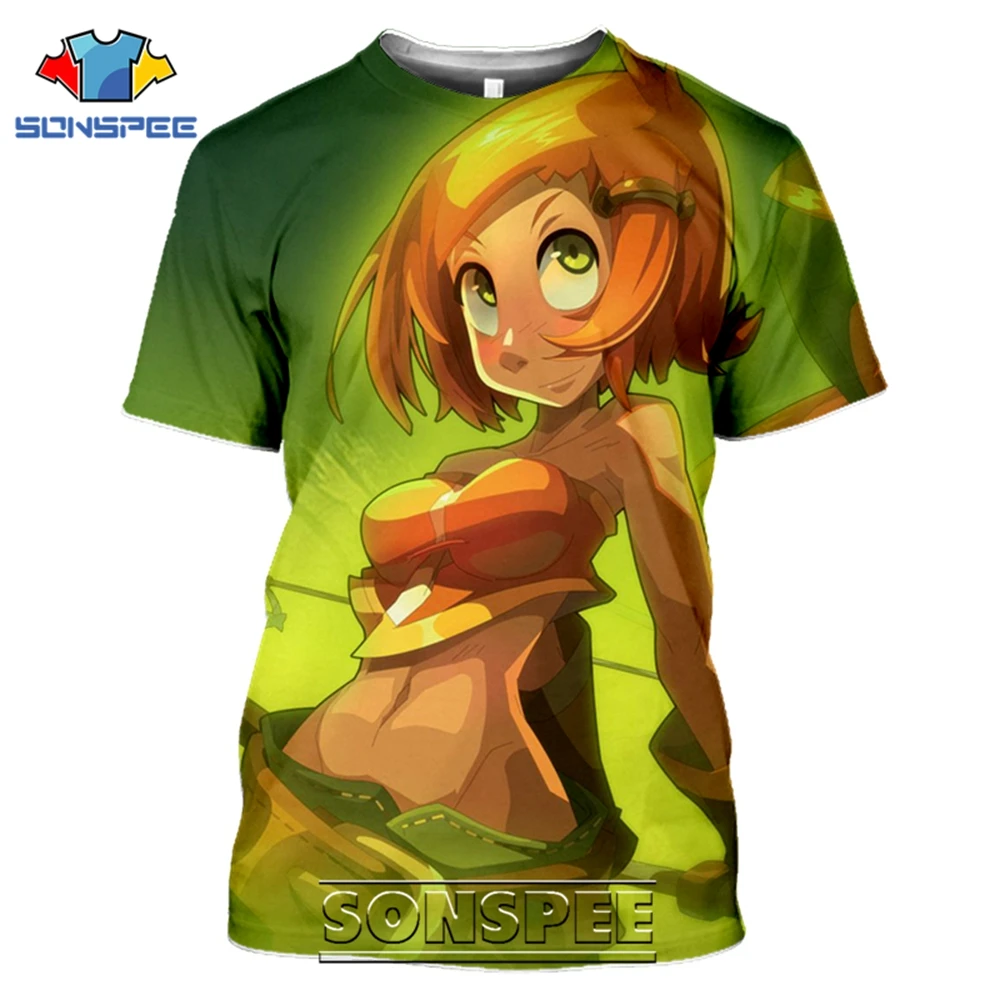 SONSPEE T-shirts Dofus 3D Print Men Women Casual Fashion Hip Hop Game Short Sleeve Streetwear Cartoon Movie Tees Tops Shirt (10)