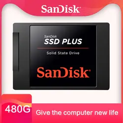 Sandisk SSD Plus 120 ГБ 240 ГБ 480 ГБ Внутренний твердотельный жесткий диск SATA III 2,5 "ноутбук твердотельный диск SSD