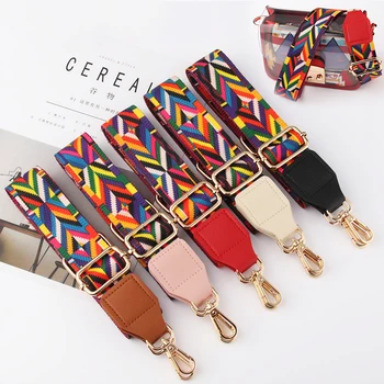 

Colorful Bag Strap Belt Wide Straps for Bags Handles Women Chaines Bag Accessories Handle Shoulder Strap Bag Handbag