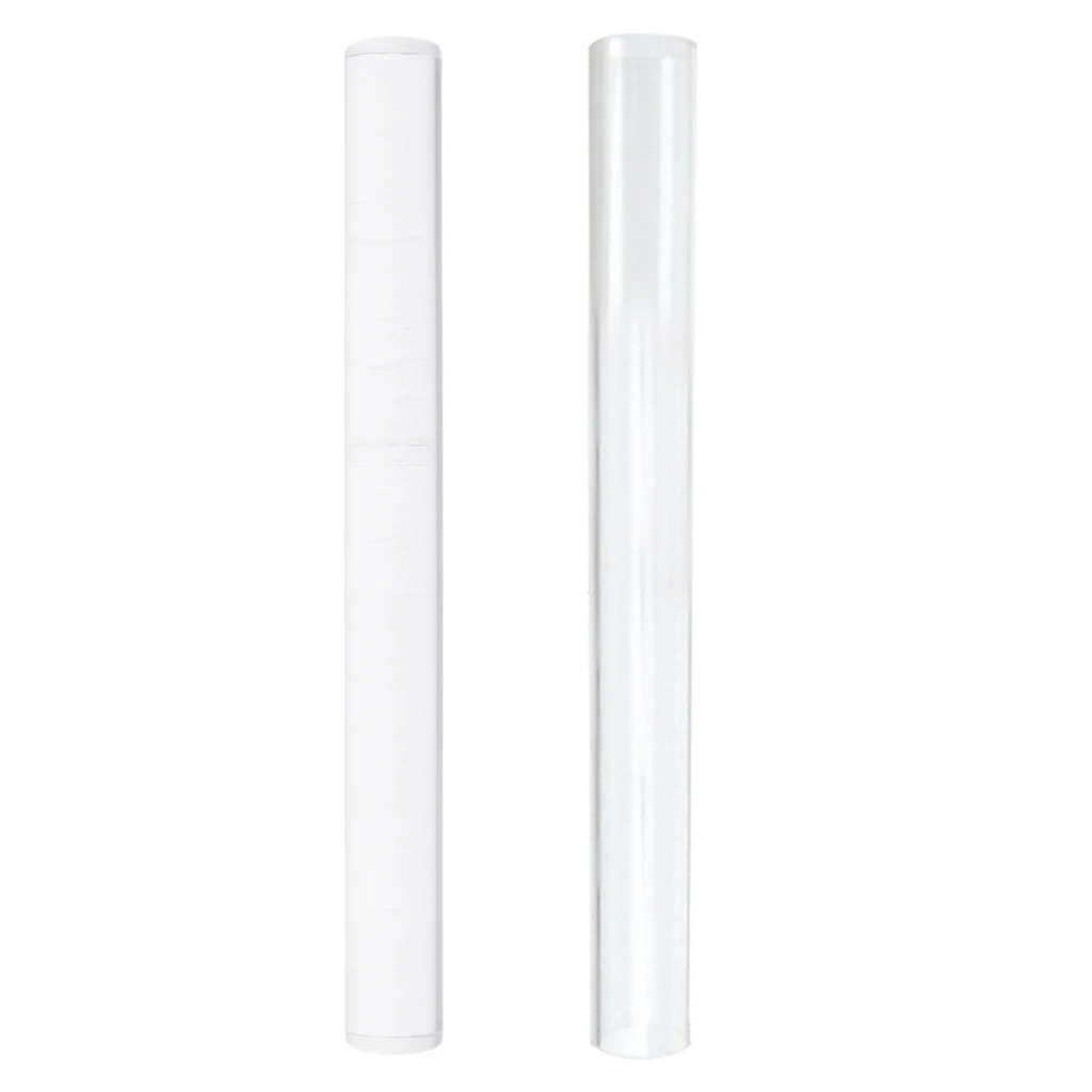 2 Sets Acrylic Roller Rolling Pin Stick Rod Polymer Clay Sculpture Art Craft Tool Accessories for Kids Hobbies Toys