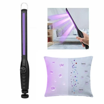 

Portable Rechargeable Mobile Uv Disinfection Lamp Disinfection Stick Uv Mask Germicidal Lamp Rod Sterilizer Mites Light Lamp DA
