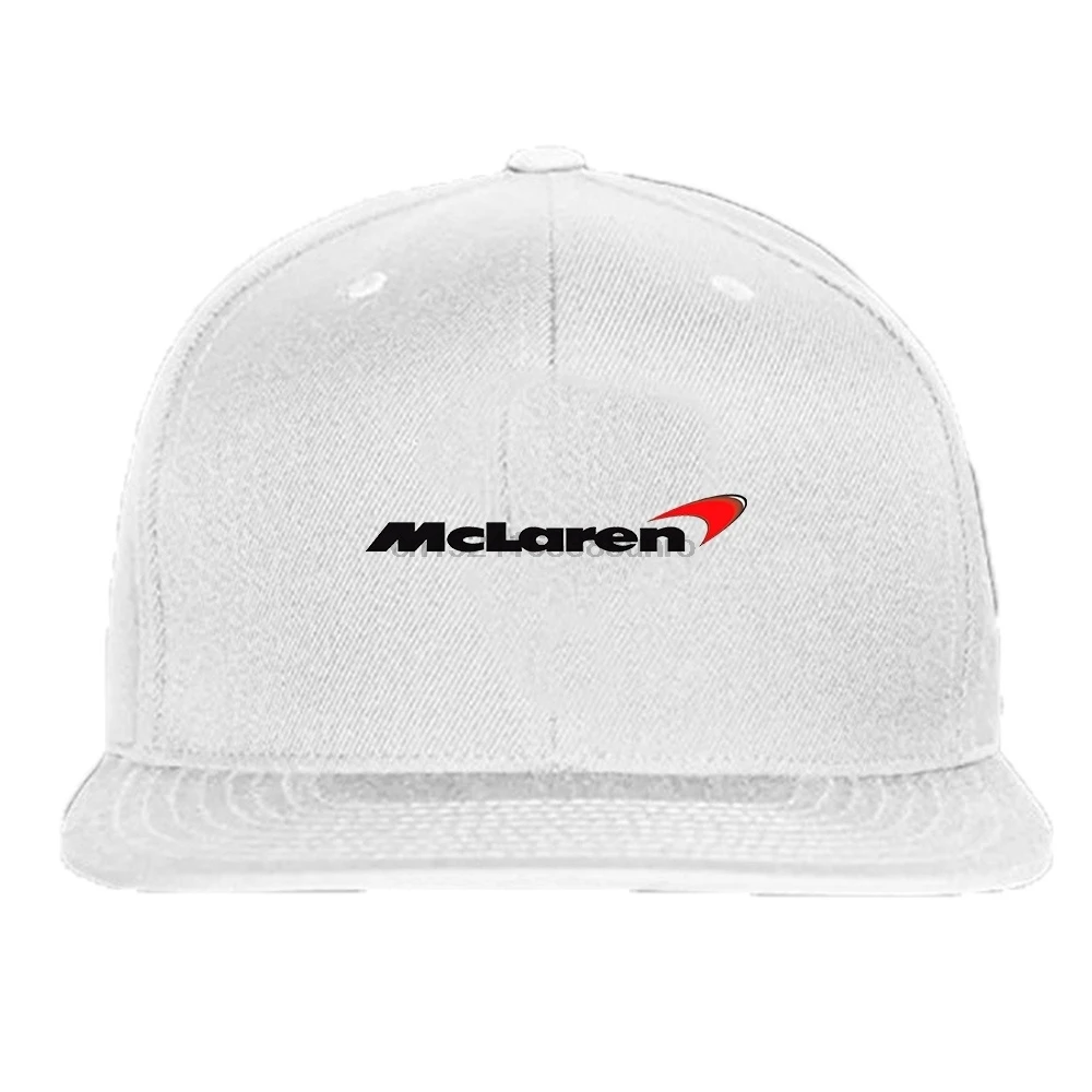 Изготовленный На Заказ McLaren Автомобильный логотип модный крутой унисекс уличный танец Регулируемый головной убор Хип Хоп Кепка