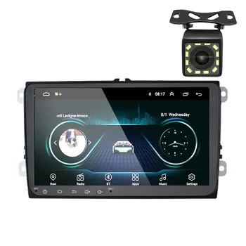

9"2din Android 8.1 GO car radio GPS navig for Volkswagen Skoda Octavia Golf 5 6 touran passat B6 Jetta polo tiguan stereo WIFI