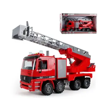 

Children Simulation Inertia Fire Sprinkler Truck with Music Light Model Kids Toy DXAD