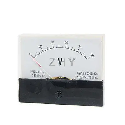 Класс 1,5 Точность Вольтметр переменного тока 0-100V дисплей вольтметра