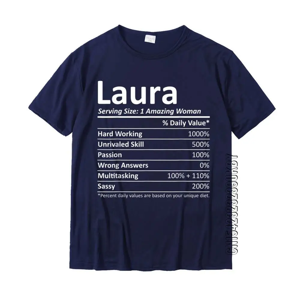 Personalized LAURA Nutrition Christmas Gift T-Shirt - Classic Cotton Men's Tee