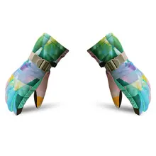 Зимние лыжные перчатки для мужчин и женщин с сенсорным экраном, утепленные, холодные, водонепроницаемые, ветрозащитные, для улицы, для верховой езды, хлопковые перчатки для влюбленных