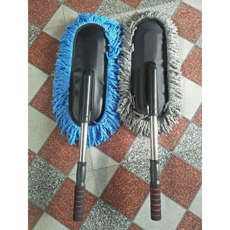 Новое полотенце из микрофибры для чистки машины Щетка авто окно Duster выдвижной нержавеющей стали