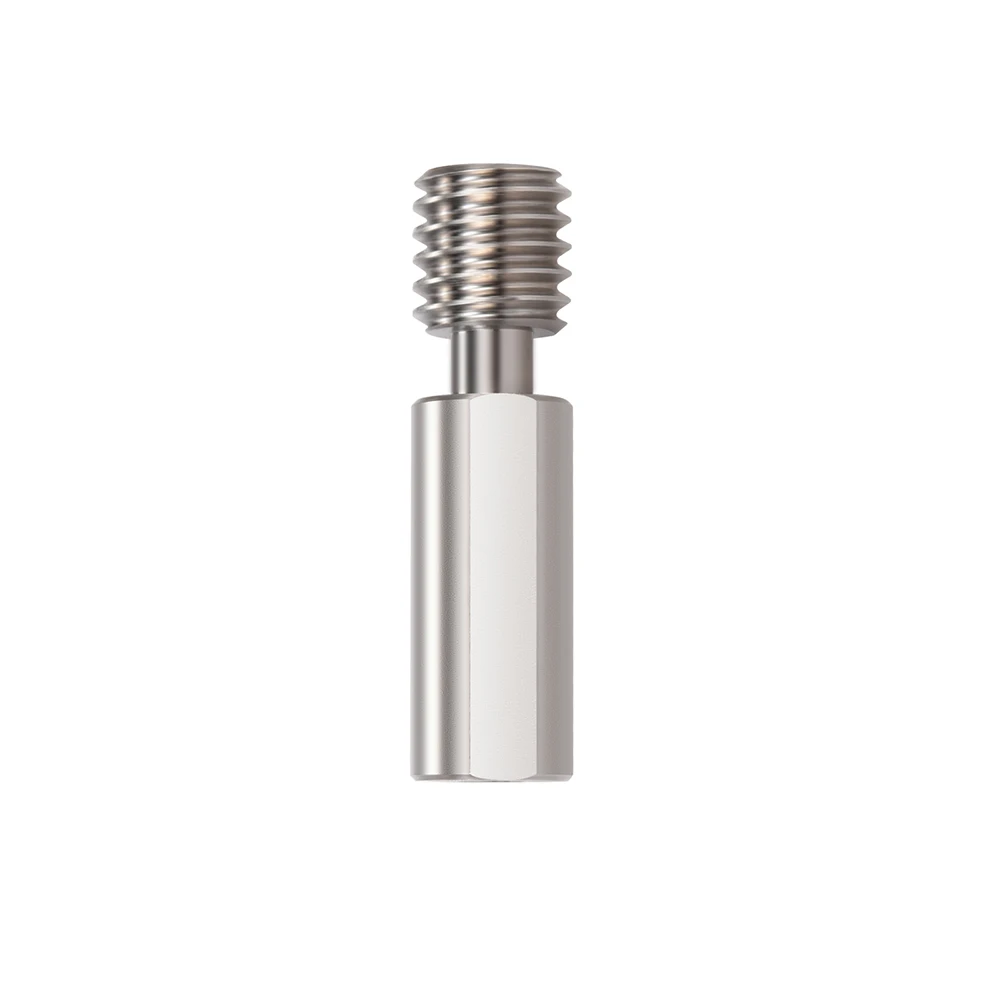 Extrusora Todo o Heatbreak do Metal Liga de Titânio Garganta do Aço Inoxidável para a Elevação Mk8 Hotend Ender3 v2 3d Printer Parts Biqu-h2 - Imagem 6