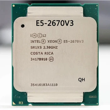 Intel Xeon-procesador de 12 núcleos E5 2,30 E5-2670V3 V3, E5-2670, versión oficial, 2670 GHZ, 30M, LGA2011-3, E5, 2670V3, En