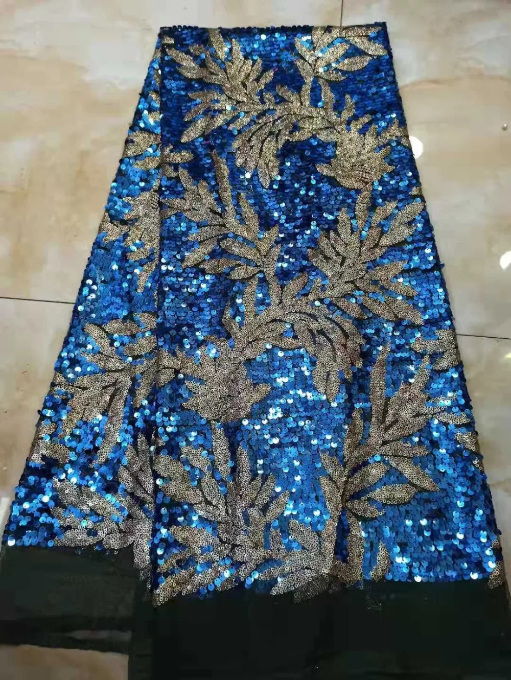 Африканская 3D кружевная ткань с блестками, высокое качество, французское Тюлевое кружево, нигерийское кружево для свадьбы YYZ005261