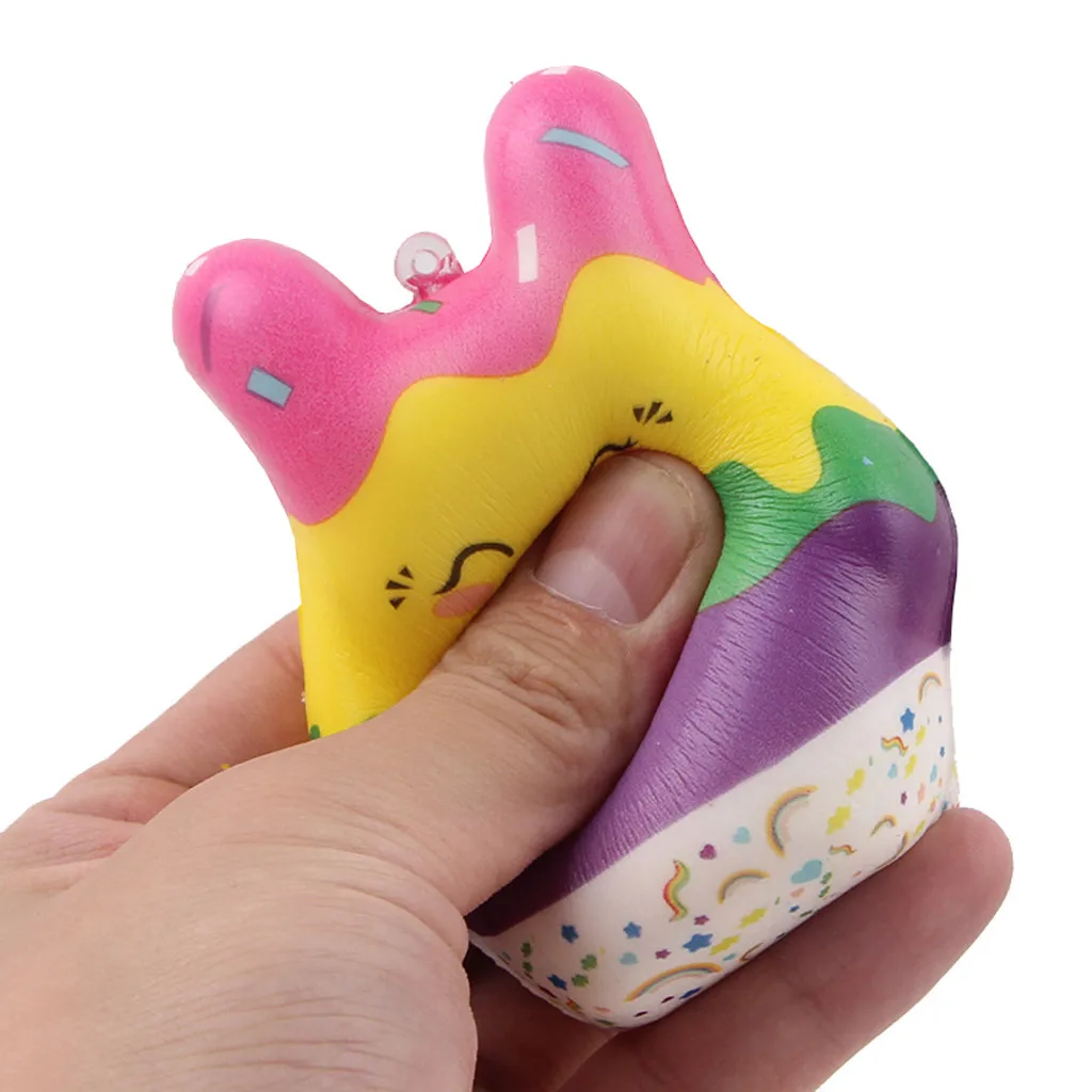 Jumbo мягкие игрушки улыбающееся лицо кукла декоративная забавная торт медленно поднимающийся крем ароматизированный милый коллекционный детский антиструнный игрушки для детей