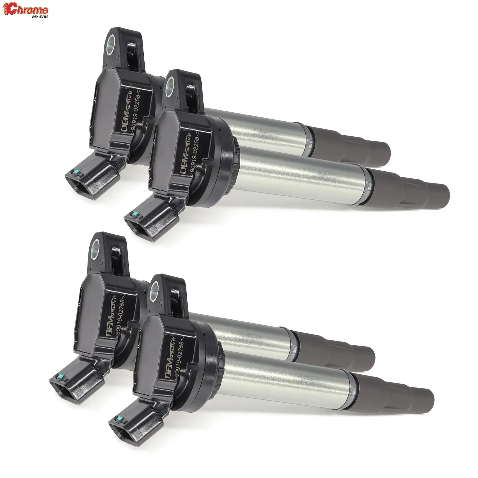 4X Ignition Coils For Toyota Corolla Matrix Prius V Scion xD iM Lexus