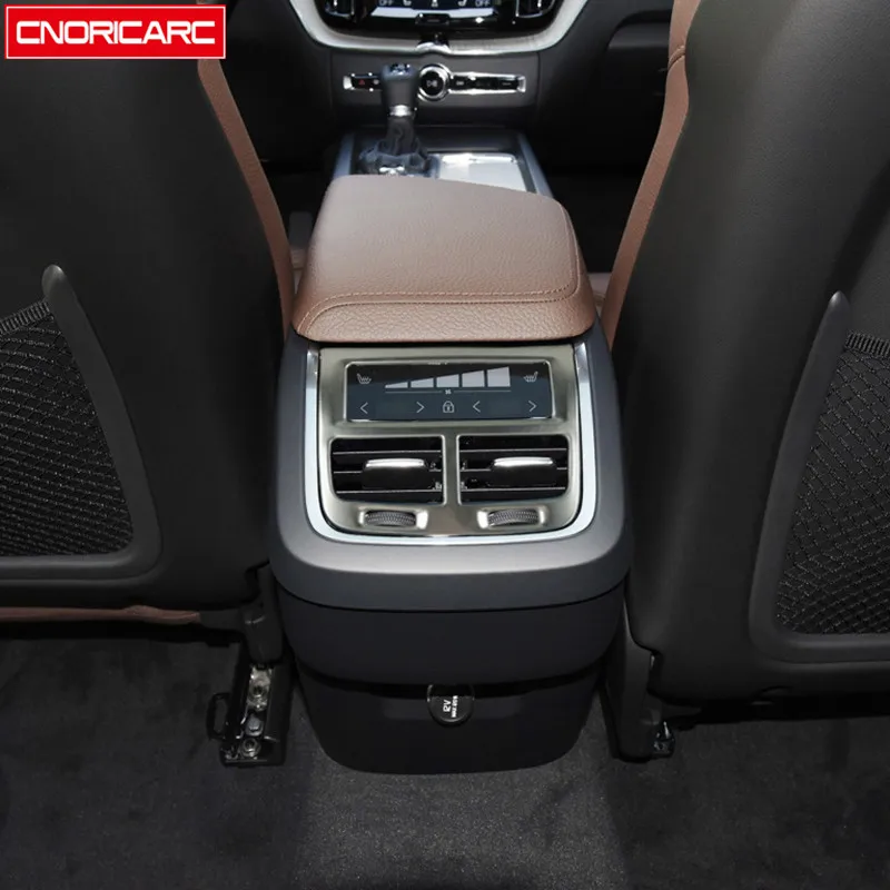 

Декоративная накладка для кондиционера для Volvo XC60 2018-2021, нержавеющая сталь