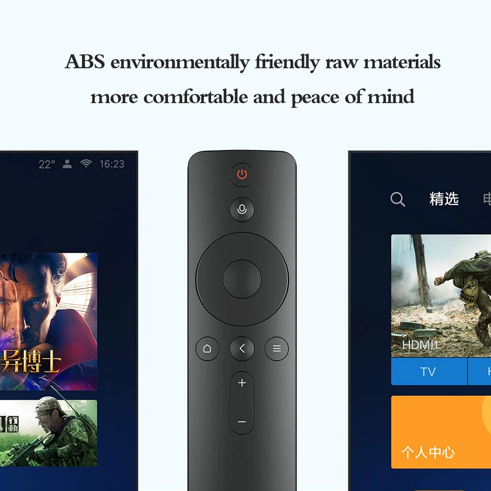 Xiaomi Voice Bluetooth 4,2 пульт дистанционного управления ler AA устройство дистанционного управления на батарейках для Xiaomi Smart tv Box улучшенная версия tv