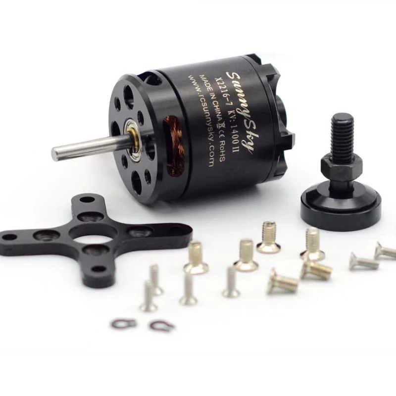 4 шт. Sunnysky X2216 880kv 1100kv 1250kv 1400KV бесщеточный двигатель для радиоуправляемого