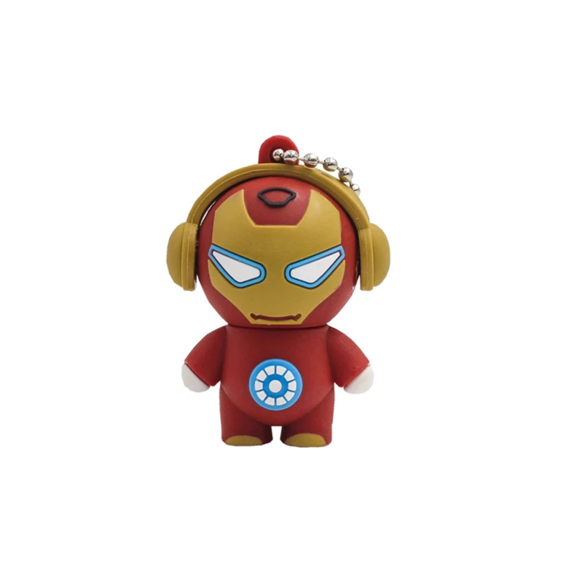 Usb флеш-накопитель super hero, 128 ГБ, 64 ГБ, 32 ГБ, usb флеш-накопитель, 16 ГБ, 8 ГБ, милая мультяшная флешка, 4 Гб, memoria de almacenamiento 2,0
