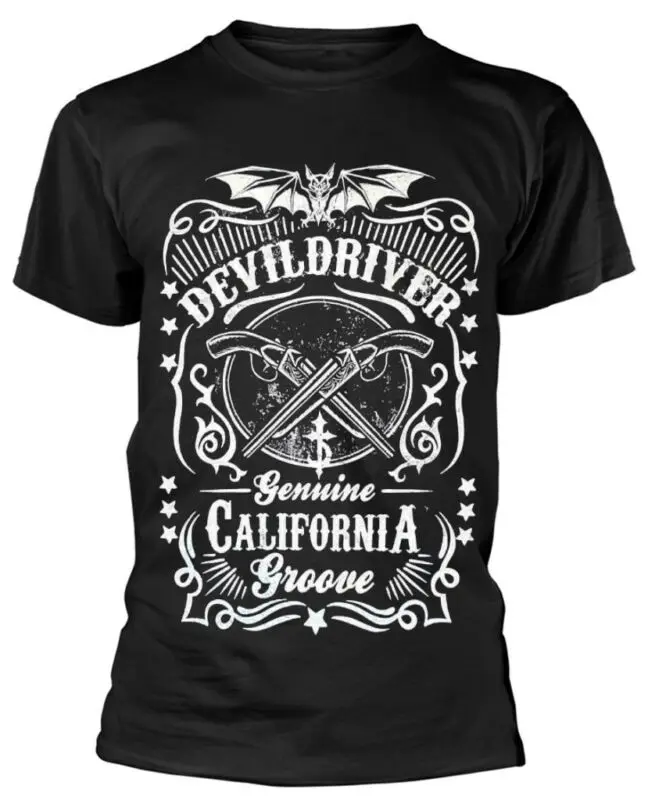 DEVILDRIVER ⟊lifornia Groove' Футболка-новая и официальная | Мужская одежда