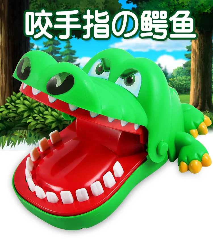 Забавно играть в Ccount с No. Настольная игра трюк акула укус акулы собака весь человек странная Новая игрушка