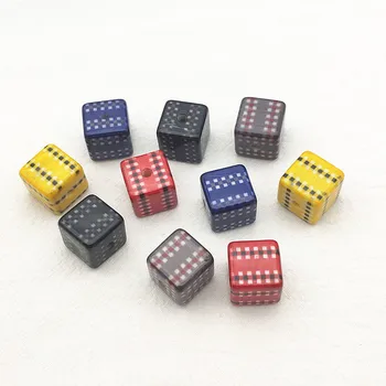 

New arrival! Mix color 16mm 50pcs Acrylic Six-sided cube beads for earrings,Earring parts,jewelry findings!