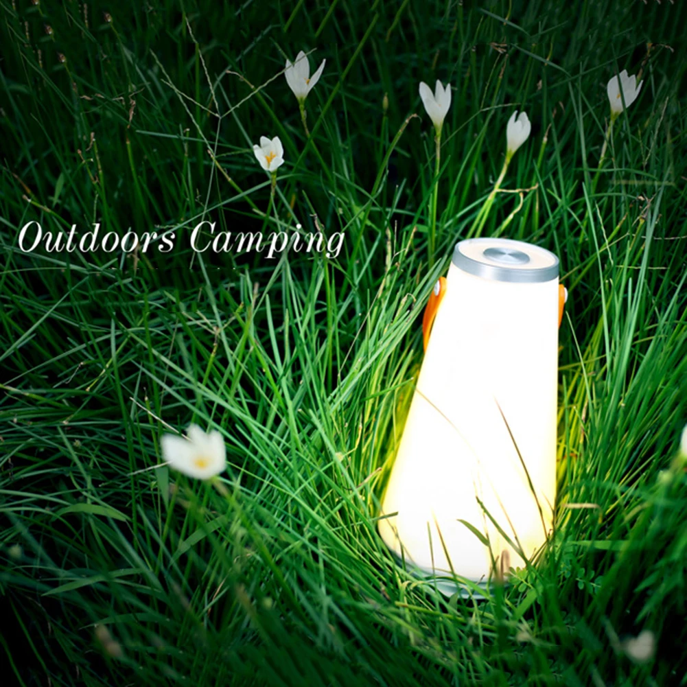 

Creative Lovely Portable Wireless Led Home Night Light Table Lamp Usb Rechargeable Touch Switch Outdoor Camping Emergency Light