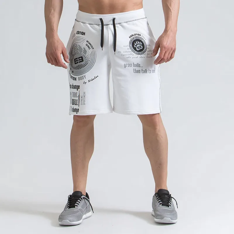 Шорты для фитнеса с карманами повседневные Модные свободные спортивные шорты