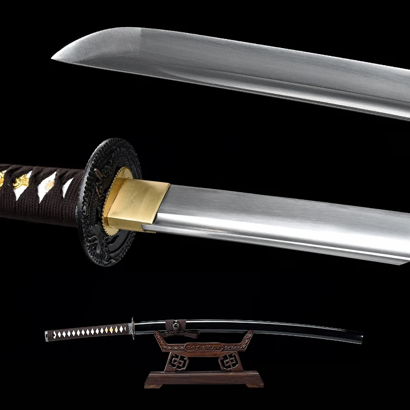 Dragon Katana 1045 carbon steel with blood groove full tang