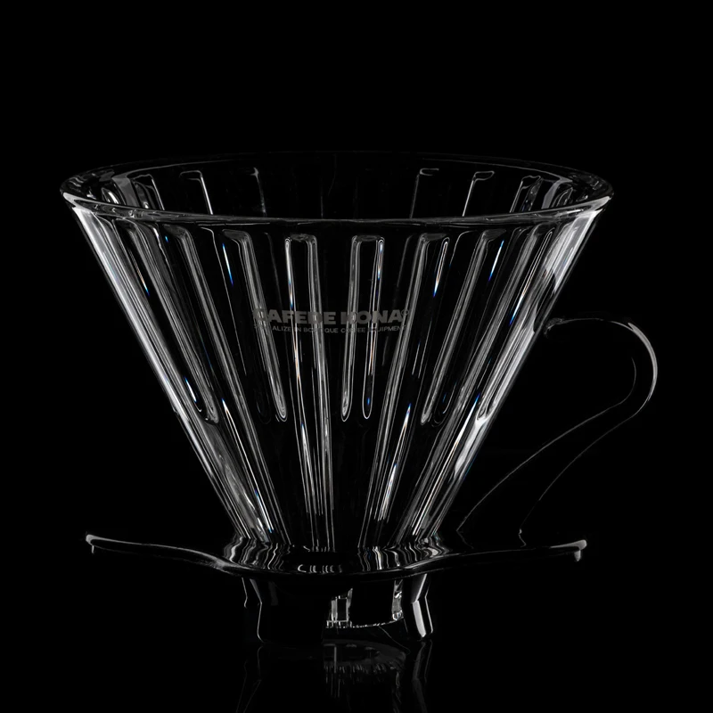 CAFEDEKONA капельница V60 Термостойкое стекло 1-4 чашки КОФЕВАРКА бариста инструменты кофе варить фильтр чашка ручной капельный фильтр горшок