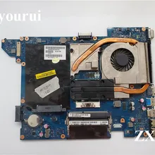 QCL00 LA-8241P материнская плата+ процессор+ радиатор CN-06D5DG 06D5DG 6D5DG для dell Inspiron 15R 5520 7520 материнская плата для ноутбука HD7670M 1 Гб