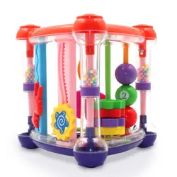 Новая детская подвижная игра кубик игрушки АБС пластик безопасность нетоксичный для новорожденных погремушка игрушка младенческое