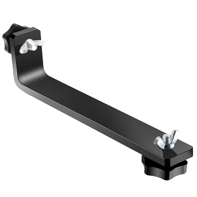 

Mounting L-Bracket of Camera Crane for LCD LED Monitor with 1/4-Inch Screw Hole JIB ARM