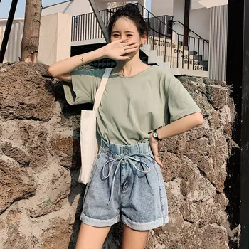 

Fashion Logo Printing T Shirts Women's Sleeve Short Fashion 100% cotton Female T-Shirts