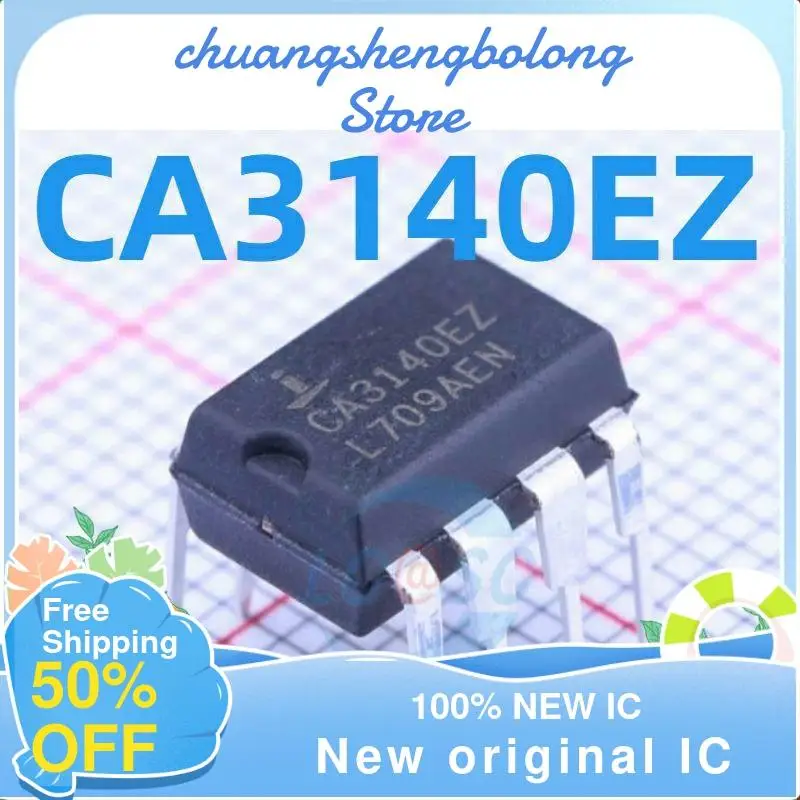 

CA3140EZ DIP-8 новый оригинальный IC 20 шт.