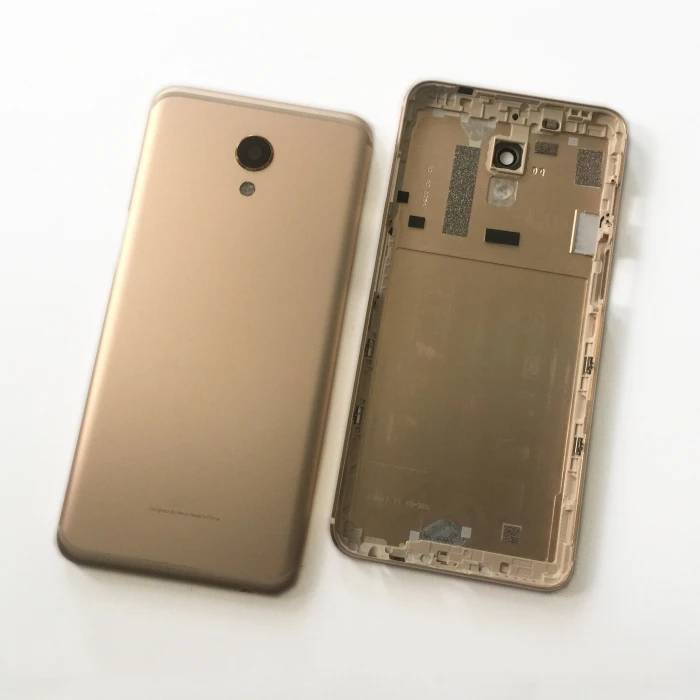 Золотистый Для 5," для Meizu M6s Meilan S6 M6s S6 Mblu S6 задняя крышка корпуса батареи чехол Замена задней двери - Цвет: Золотистый
