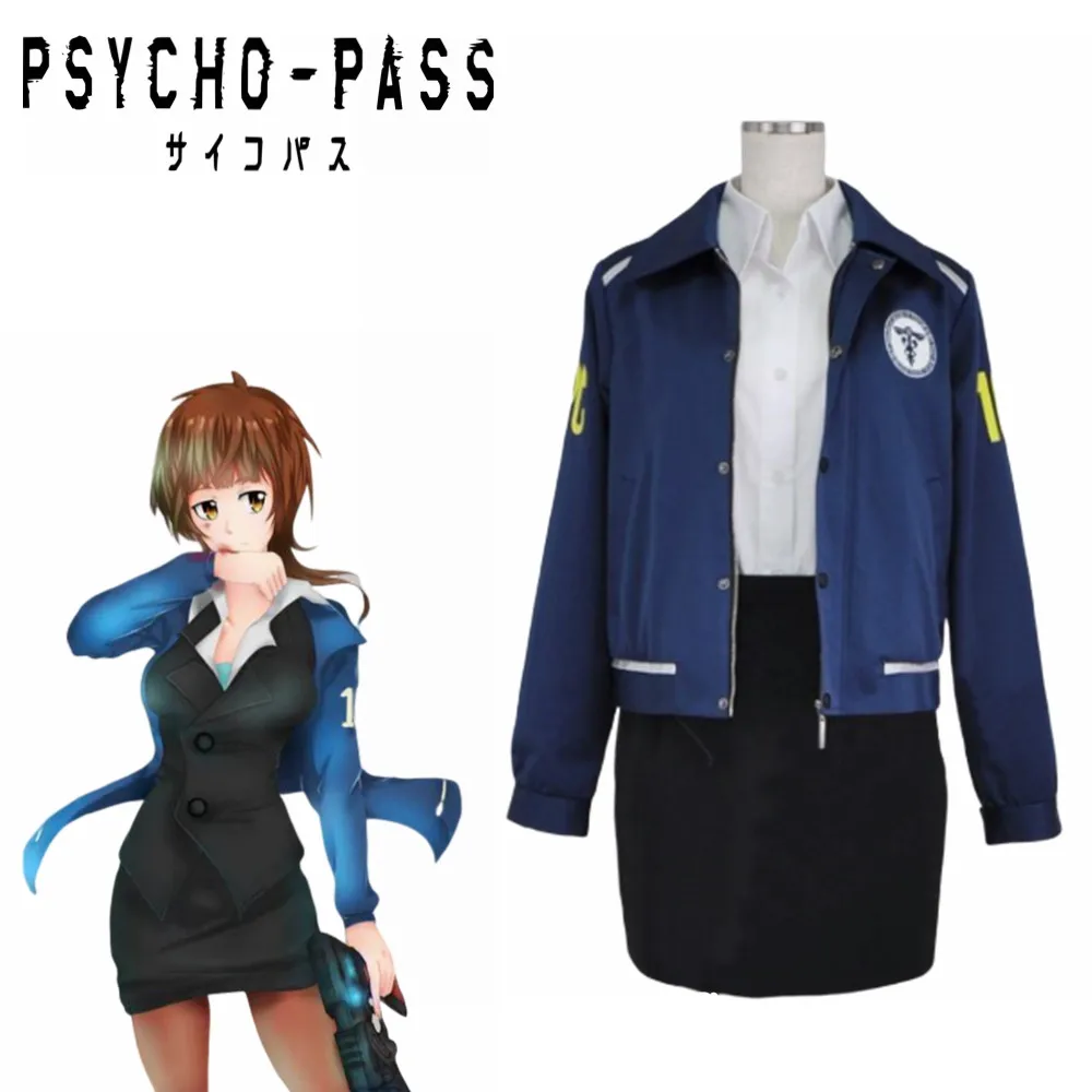PSYCHO»(«милый чудак»-PASS Tsunemori Аканэ общественная безопасность бюро форма костюм Косплэй костюм