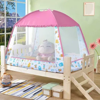 

Baby Cradle Bed Mesh Mosquito Nets Summer Baby Arched Mosquitos Nets Portable Crib Netting For Infant Baby Cradle J75