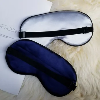 

10Pcs Sleep Mask 20.5*9.5cm Lightweight Silk Soft Contoured Sleep Eye Mask Night Care Breathe Massager Eyes Cover